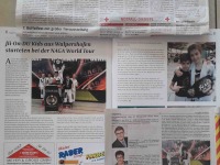 Verschiedene neue Zeitungsartikel